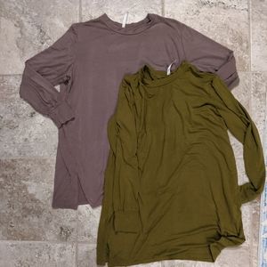 Two Azules Tunic Shirts